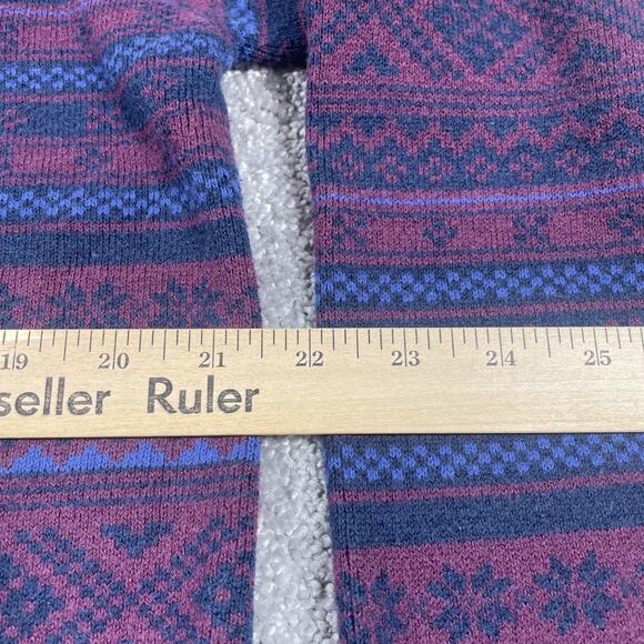 Eddie Bauer Sweater Mens Extra Large Fair Isle Nordic Knit Christmas 1/4 Zip - Picture 10 of 14